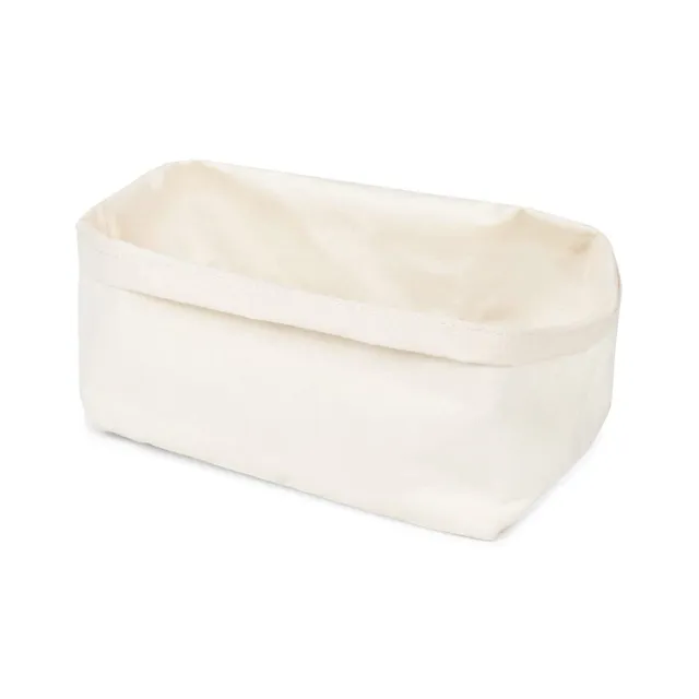 compactor-flex-panier-de-rangement-tr-s-petit-19-x-12-x-10-5-cm-cr-me image 1