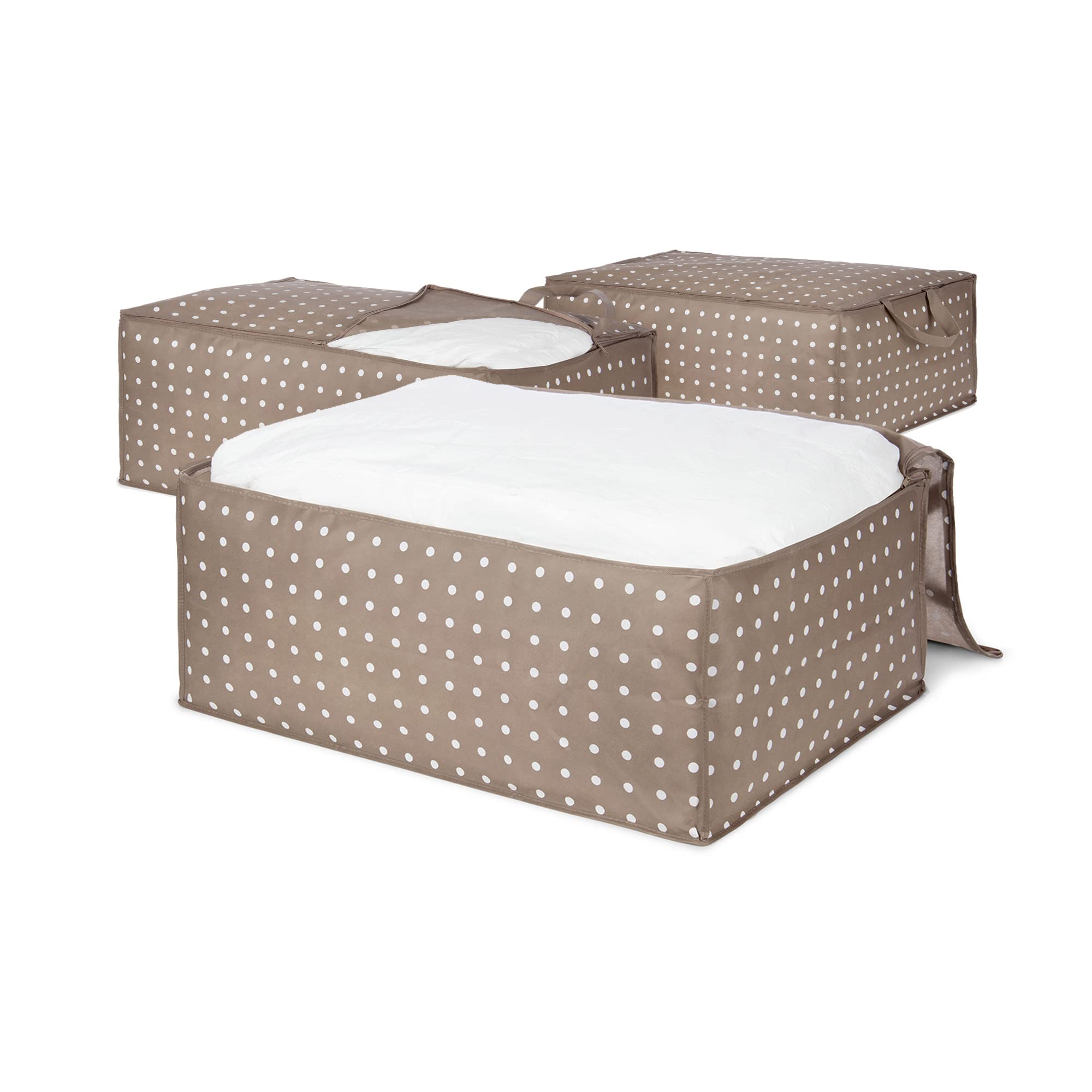 compactor-set-de-3-sacs-rangement-couette-daman-beige-70x50x30-cm image 2