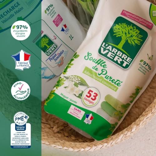 l-arbre-vert-recharge-adoucissant-souffle-de-puret-2x800ml-53-lavages image 8