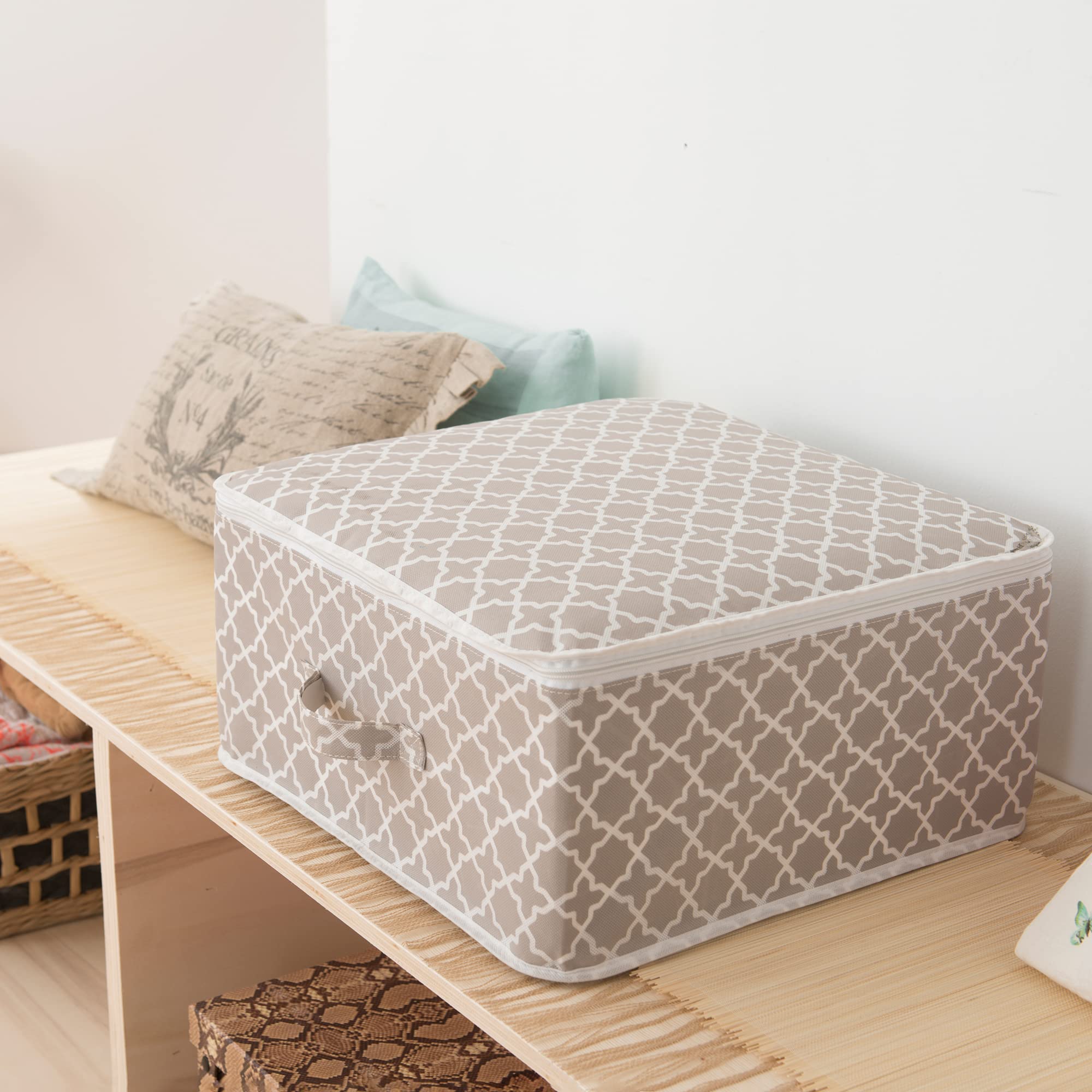 compactor-madison-sac-rangement-zipp-46-x-46-x-20-5-cm-blanc-ran8237 image 2