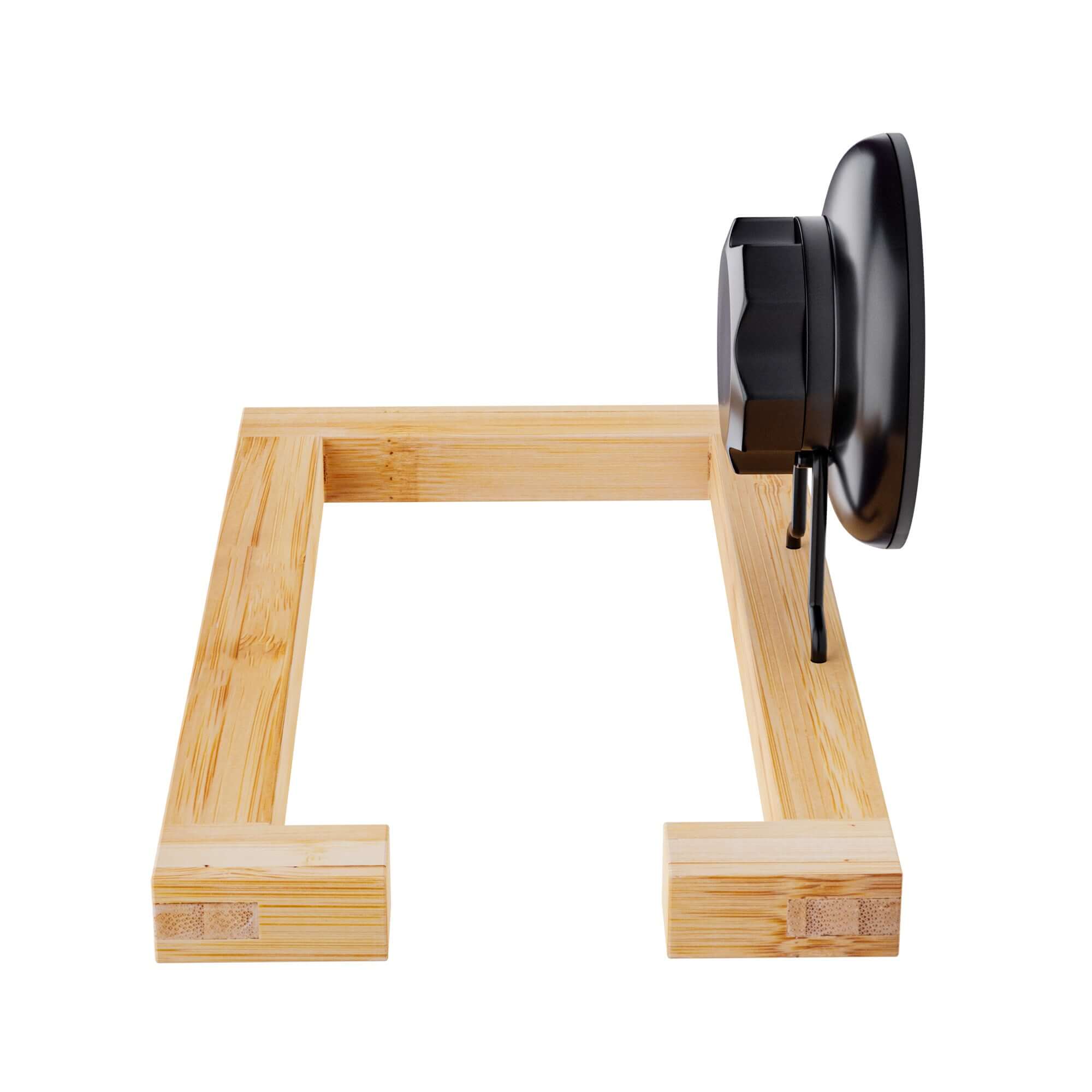 compactor-bestlock-spa-porte-papier-toilette-ventouse-bambou-noir-et-naturel image 4