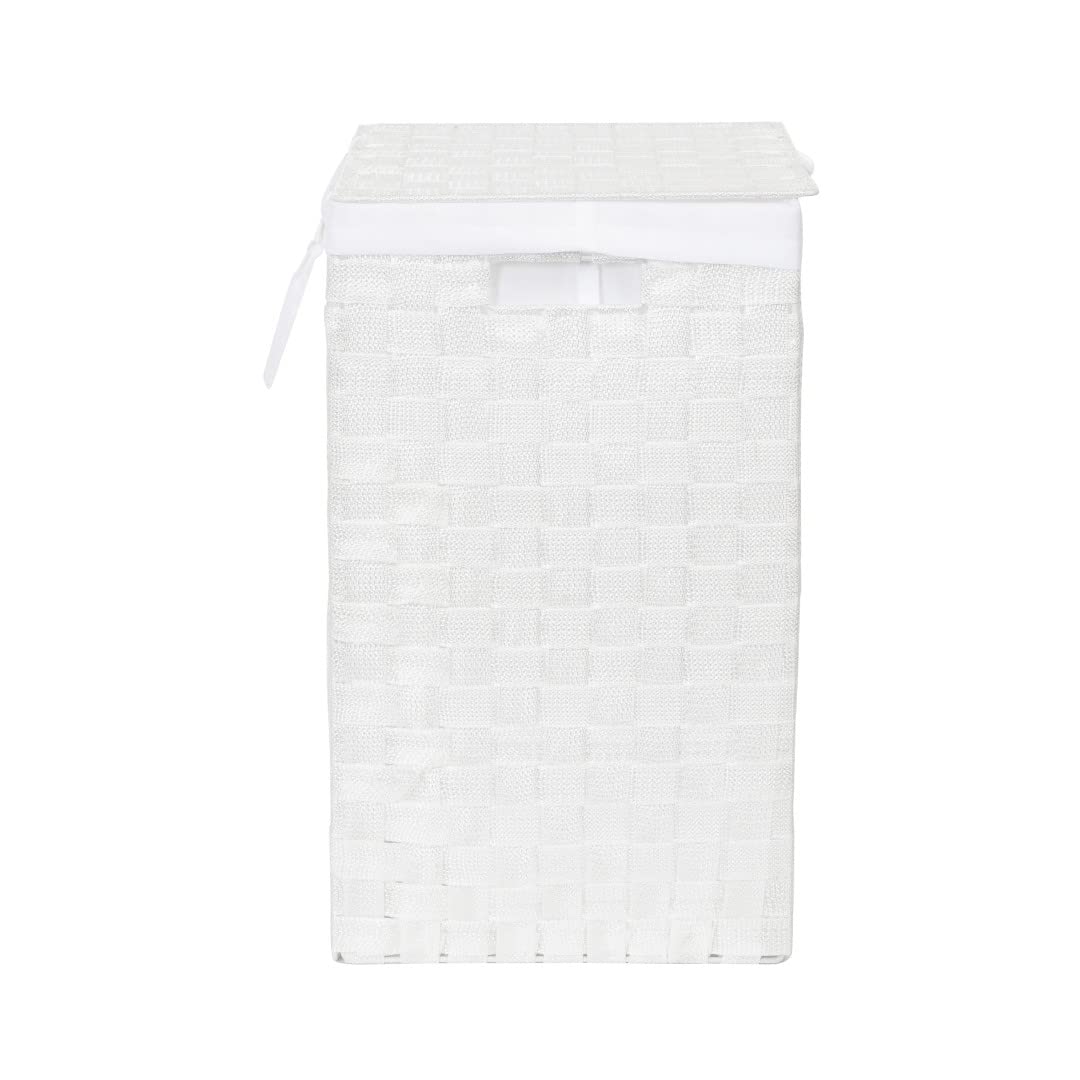 compactor-stan-panier-linge-blanc-30x30xh50-cm-ran6889-avec-couvercle image 4