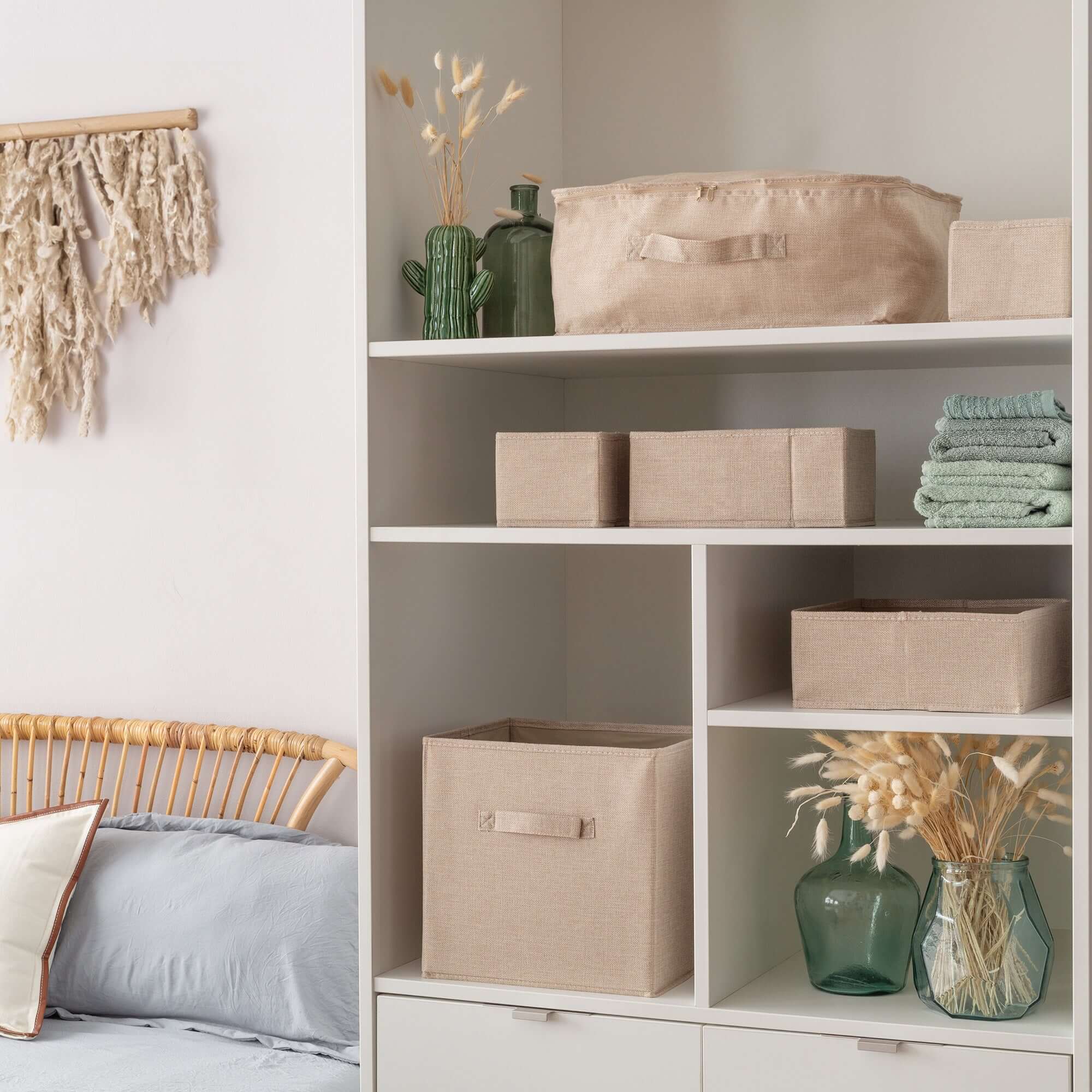 compactor-sandy-panier-de-rangement-pliable-beige image 7