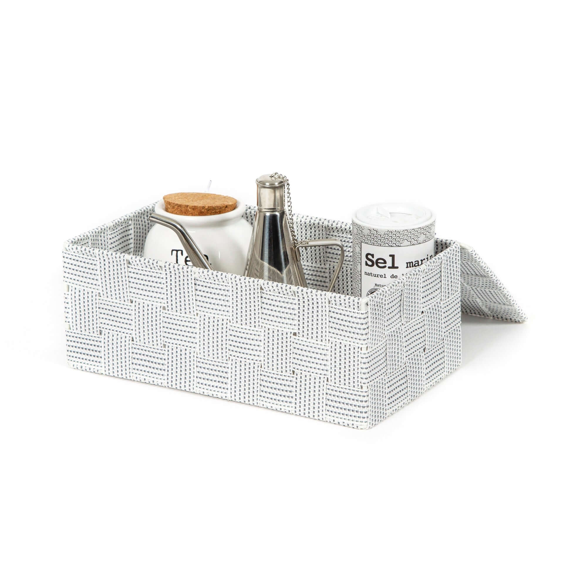 compactor-stan-l-bo-te-de-rangement-avec-couvercle-blanche-27-x-15-x-11-cm image 5