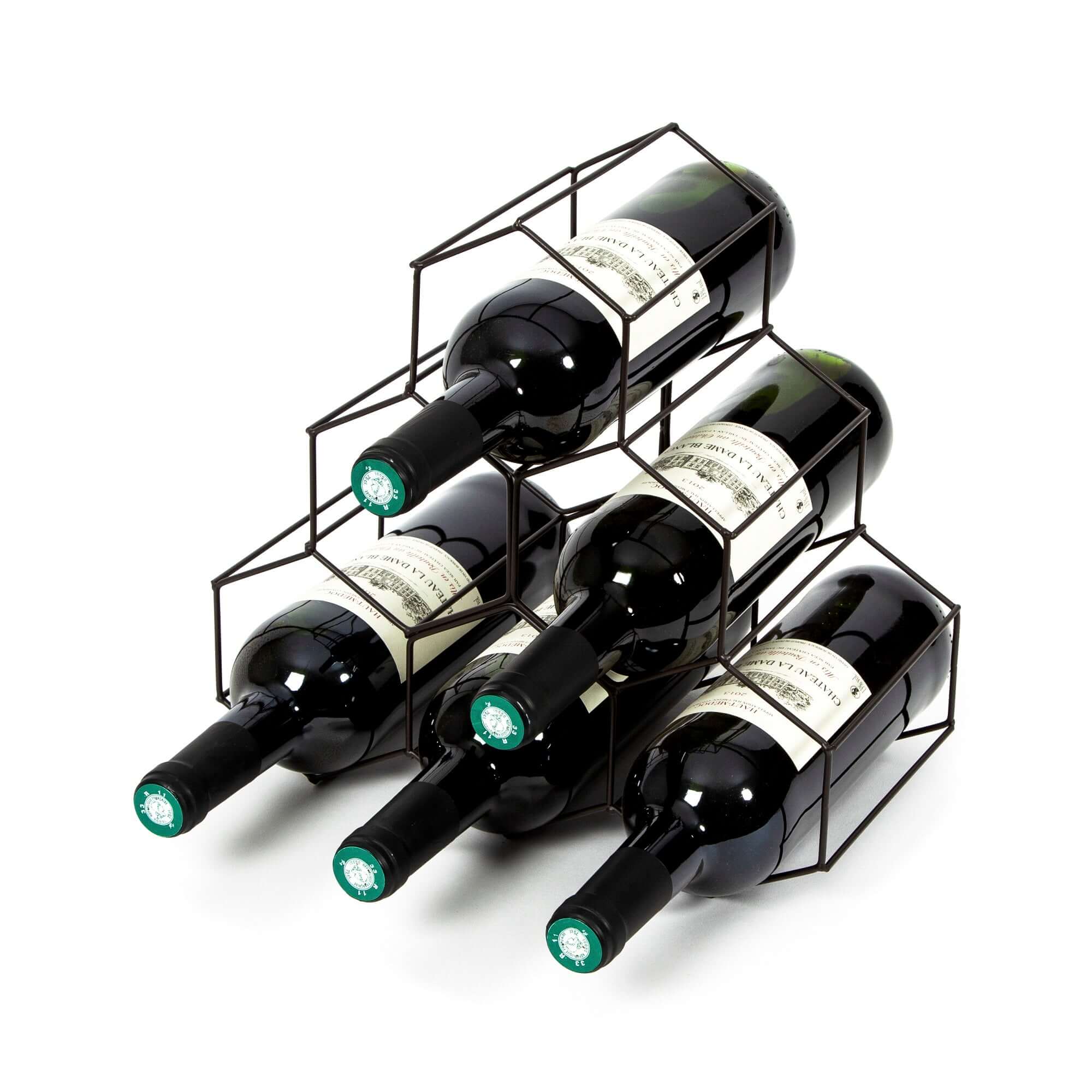 compactor-hexa-range-bouteilles-m-tal-cuivr-6-bouteilles image 3