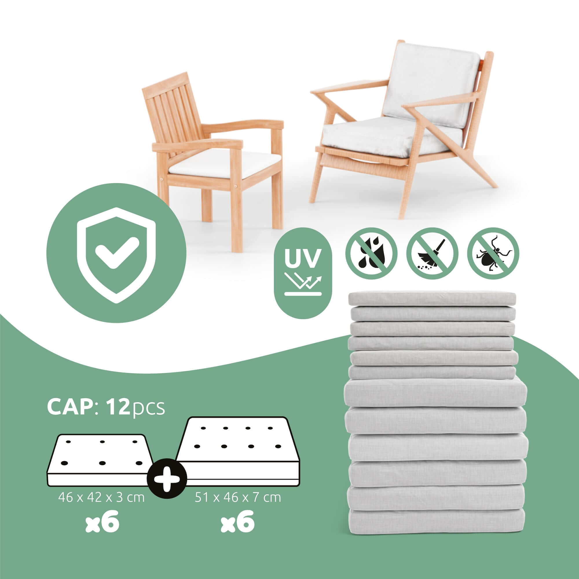 compactor-garden-xl-lot-de-2-housses-sous-vide-50x50cm image 3