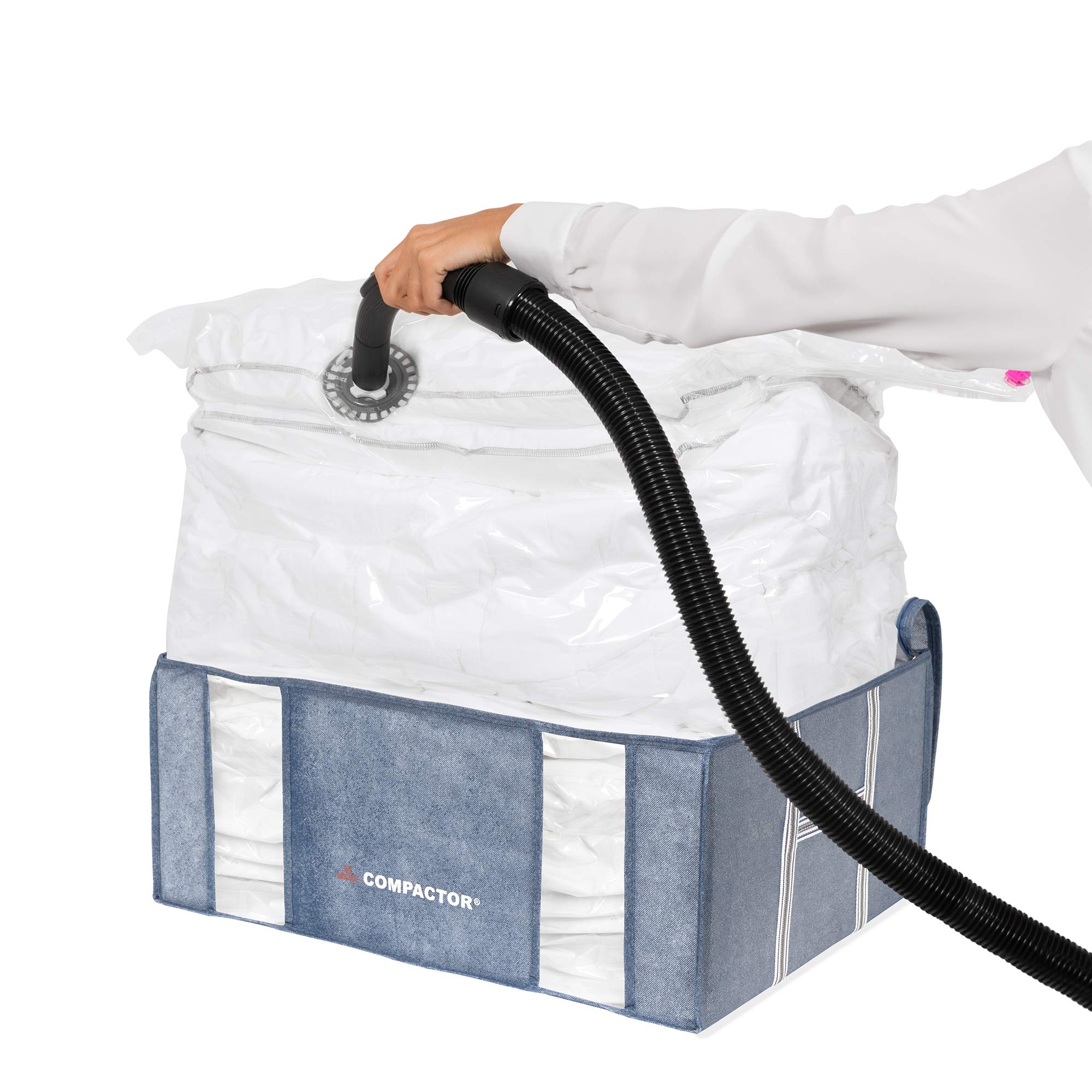 compactor-housse-de-rangement-sous-vide-denim-xxl-210l-65x50x27-cm image 3
