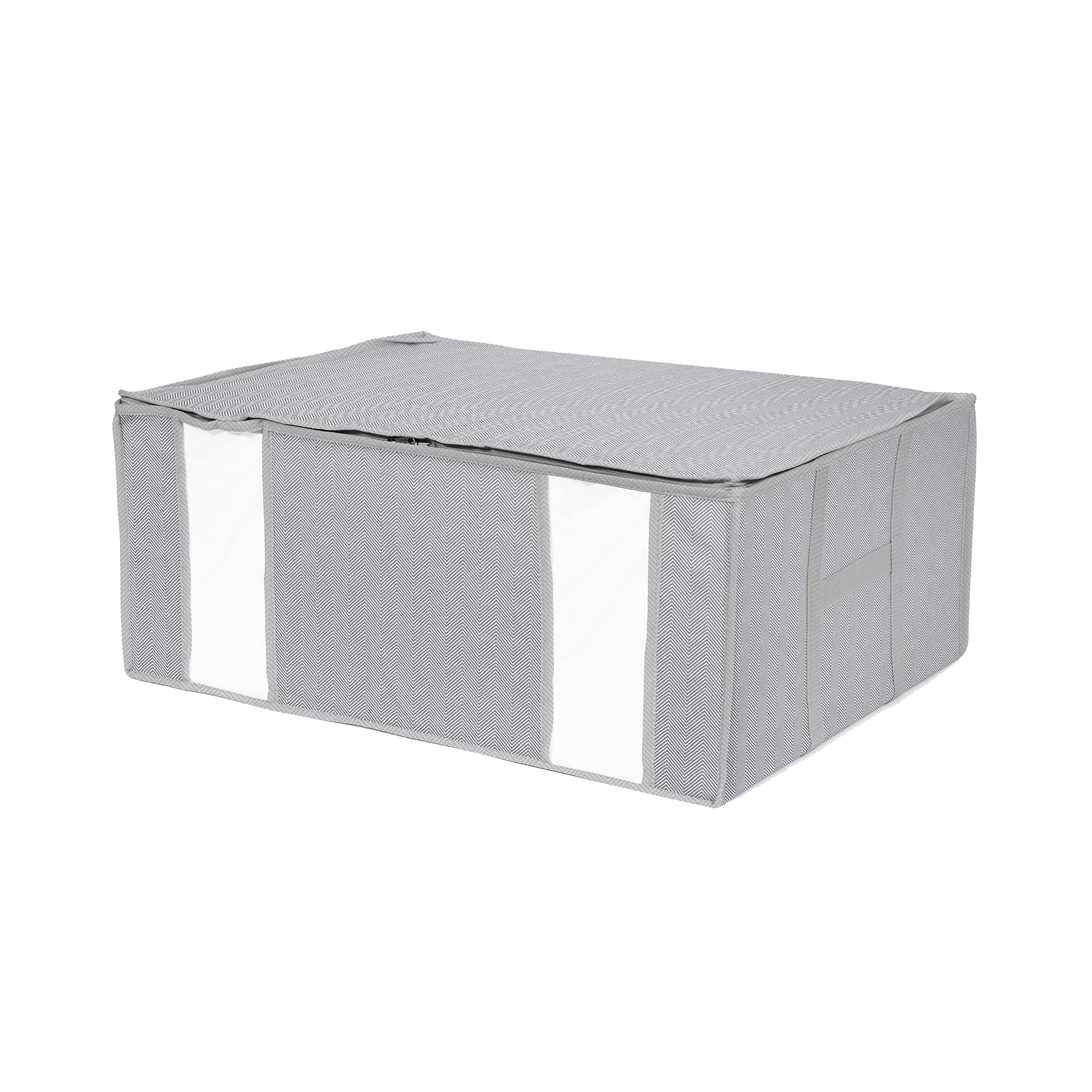 compactor-housse-de-rangement-sous-vide-semi-rigide-boston-xxl-210-litres-gris-b image 1