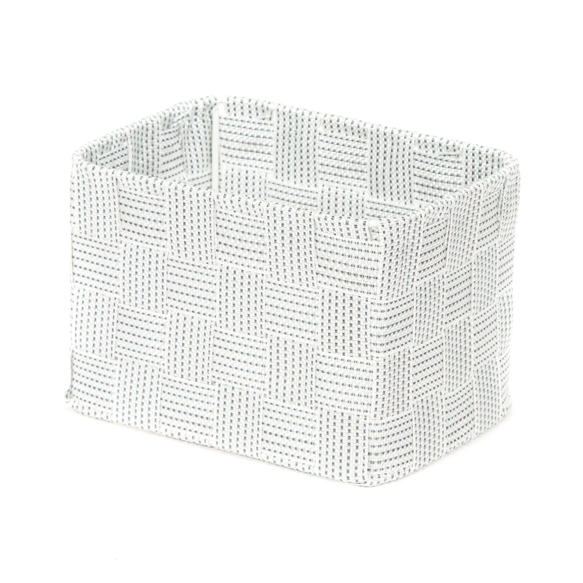 compactor-home-toronto-panier-de-rangement-blanc-xs-ran8557 image 1