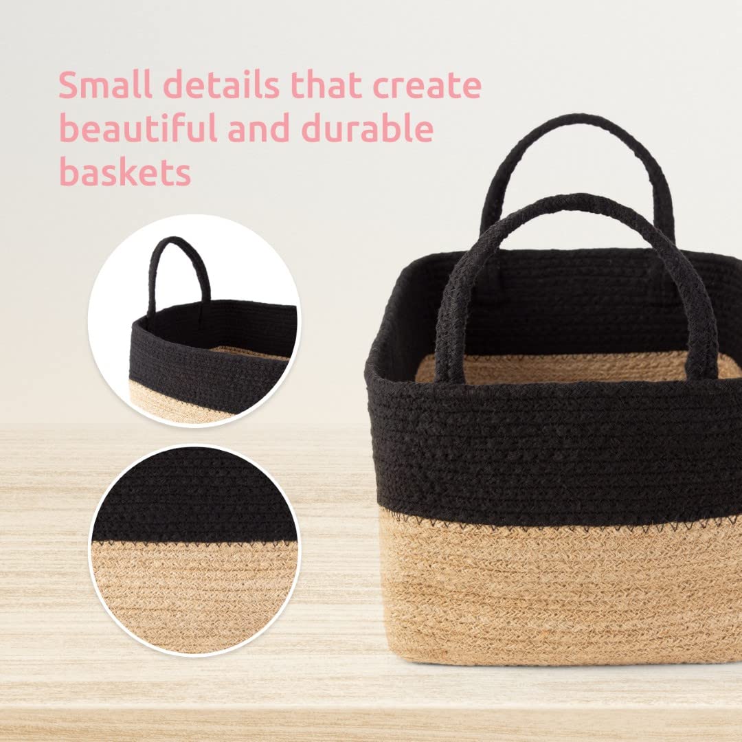 compactor-panier-de-rangement-en-jute-magura-taille-l-34-x-23-x-18-cm-brun-noir image 6