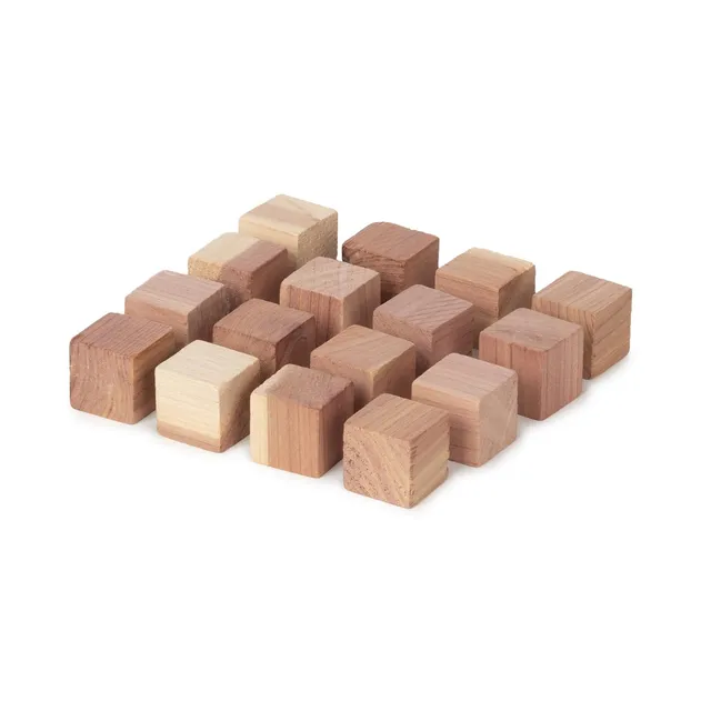compactor-cedar-lot-16-cubes-antimites-en-c-dre-naturel-2x2x2-cm image 1