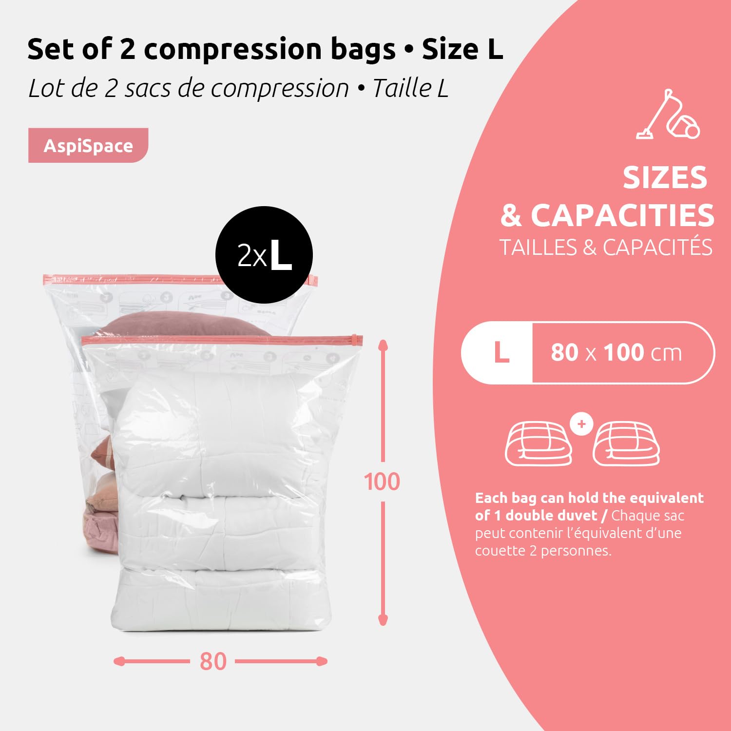 compactor-lot-de-2-sacs-de-rangement-sous-vide-taille-l-100x80-cm image 6