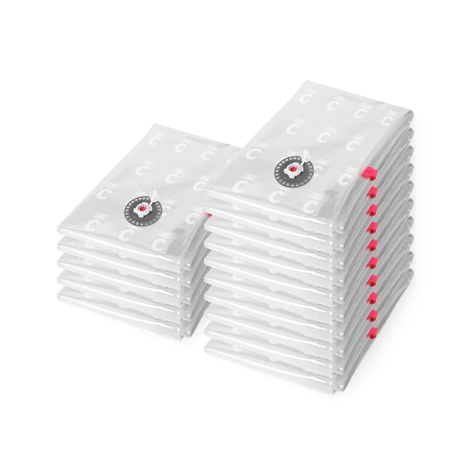 compactor-ran10910-lot-15-sacs-de-rangement-sous-vide-80x100-cm-transparents image 1