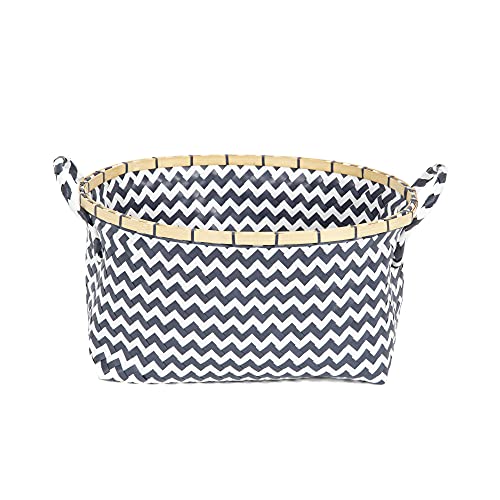 compactor-zig-zag-ran8629-grand-panier-rond-bleu-et-blanc-41-x-32-5-x-20-cm image 7