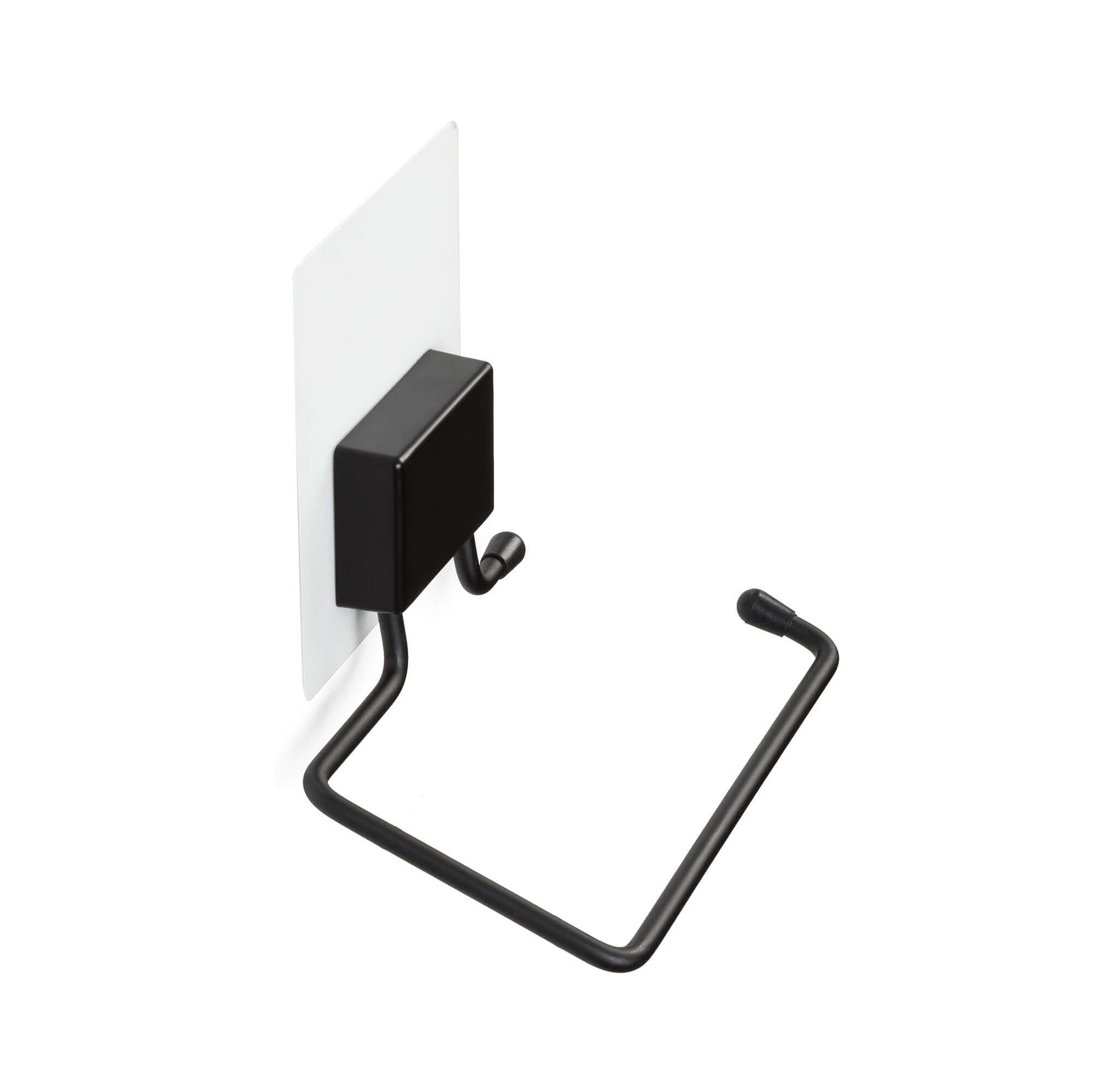 compactor-bestlock-magic-black-porte-papier-toilette-mural-auto-adh-sif-noir image 3