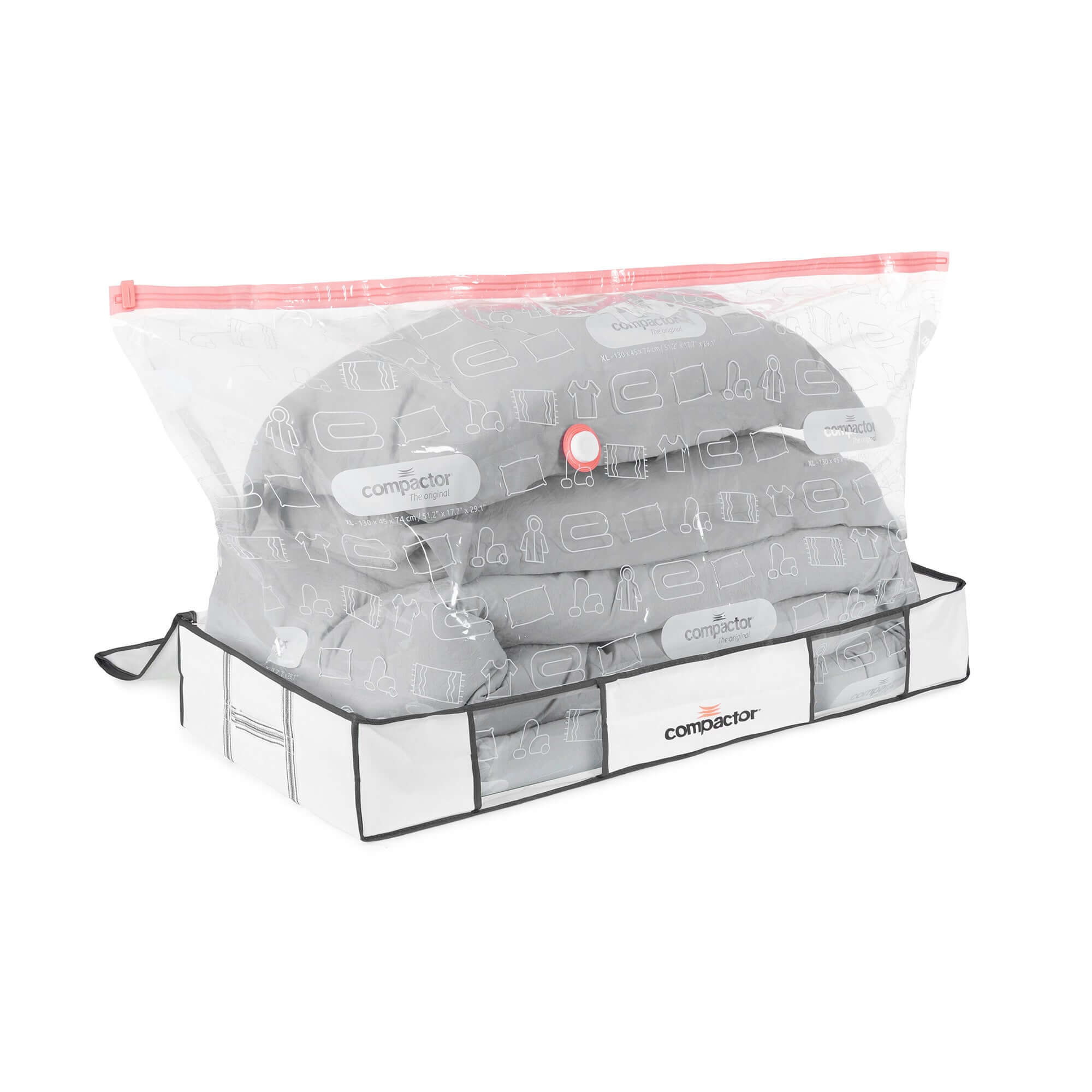 compactor-housse-de-rangement-sous-vide-xl-105-x-45-x-h-15-5-cm image 2