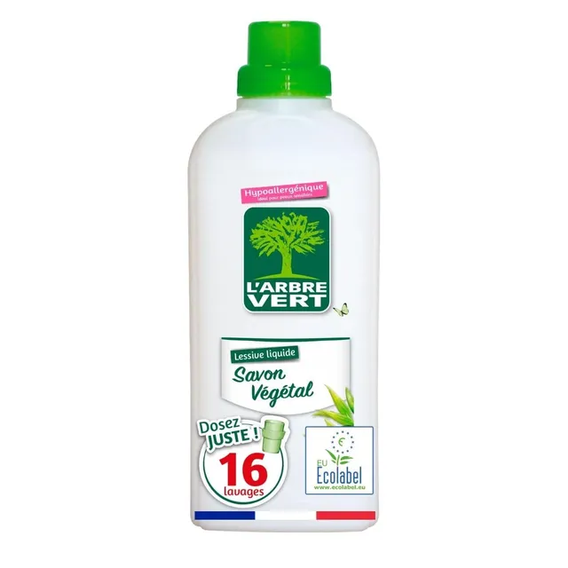 l-arbre-vert-lessive-savon-v-g-tal-hypoallerg-nique-16-lavages-720ml image 1