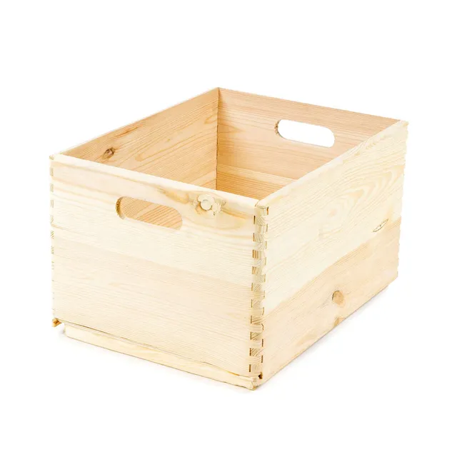 compactor-skyr-l-caisse-de-rangement-en-bois-pin-brut image 1