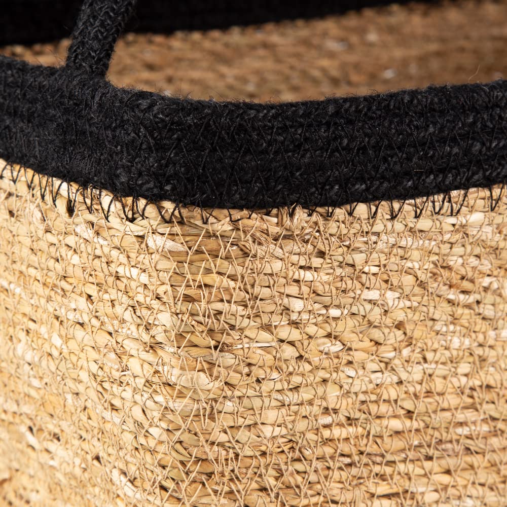 compactor-tahna-large-ran10545-panier-de-rangement-tiss-34x23x18-cm-brun-noir image 8